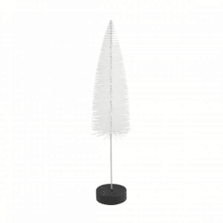 Countryfield Weihnachtsbaum auf Sockel Glitter weiß 30 cm