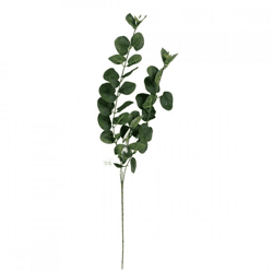 Künstlicher Eukalyptuszweig dunkelgrün 75 cm