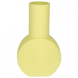 Vase Judy mattgelb 22,5 cm