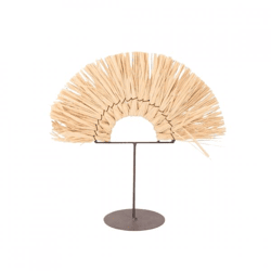 Ornament Raffia Boho natur 28 cm