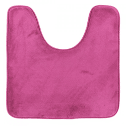 WC mat paars polyester 45 x 50 cm