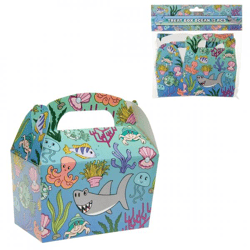 Leckerli-Box Meerestiere blau 12,5 cm 12 Stück