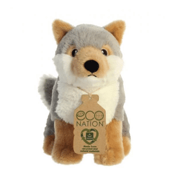 Eco Nation Wolf ca. 24 cm - Plüschfigur