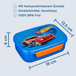 Hot Wheels - Snack box