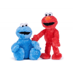 Elmo und Krümelmonster Plüsch - 36 cm