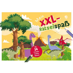 Mein XXL-Rätselblock Dinosaurier