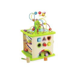 Hape -   Motorikwürfel „Kleine Tierchen“   