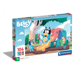 Clementoni 27171 - 104 Teile Puzzle Supercolor - Bluey