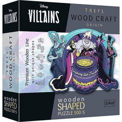 Disney Villains - Holz Puzzle Sonderform 500 + 5