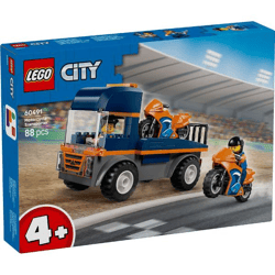 LEGO® City Fahrzeuge - Motorradtransporter (88 Teile)