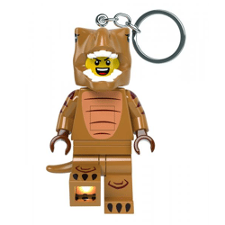 LEGO® Minifigures™ - Schlüsselanhänger mit Taschenlampe - T-Rex Kostüm-Fan