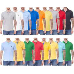 U.S. POLO ASSN. Herren Polo-Shirt Basic-Shirt Baumwoll-Shirt Kurzarm-Shirt in verschiedenen Modellen und Farben