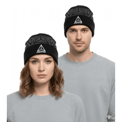 Mudvayne Unisex Beanie Metal Band Winter Hat Soft Knit Beanie with Embroidered Logo Cotton Beanie Black/Olive Green