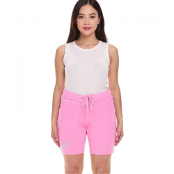 SOCCX by Carina Damen Freizeit-Shorts kurze Baumwoll-Hose Sommer-Shorts 3643388_2007 Rosa