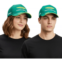 Formula 1 Lance Stroll Aston Martin F1 BOSS Baseball-Cap Saison 2024 Fan-Cap Snapback 701229248 001 Grün