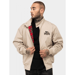 funktionale Lonsdale London Herren Jacke mit Baumwolle Beige