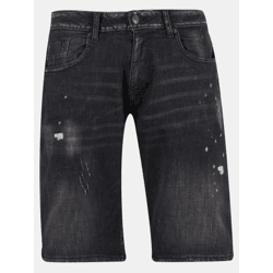 leichte 883Police Herren Shorts Stretch mit Baumwolle Schwarz