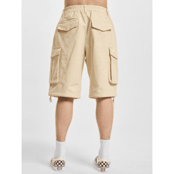 lässige Redefined Rebel Herren Shorts Stretch mit Baumwolle Beige