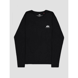 lässiges Alpha Industries Herren Sweatshirt mit Baumwolle Schwarz