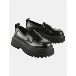 stylische Buffalo Damen Sneaker Schwarz