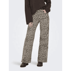 bequeme Only Damen Jeans mit Baumwolle Beige