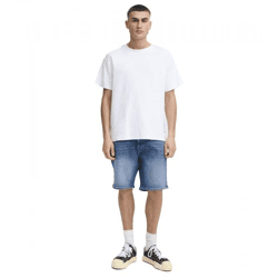 klassische SOLID SDRyan Herren Jeansshorts mit Nieten Denimshorts 21108646-700029 Blau