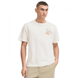klassisches SOLID SDPavan Herren T-Shirt mit Print Shirt 21108601-114201 Weiß