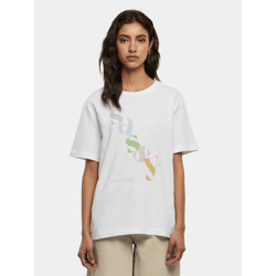 sportliches Days Beyond Damen T-Shirt 140 g/m² mit Baumwolle Weiß