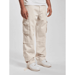 stylische DEF Herren Jeans Stretch mit Baumwolle Beige