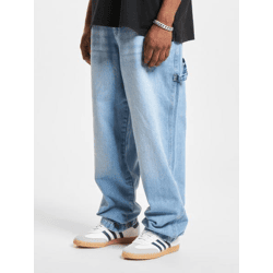 stylische DEF Herren Jeans mit Baumwolle Hell-Blau