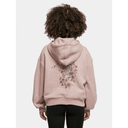 weicher Dangerous DNGRS Damen Hoodie Kordelzug Kapuze 300 g/m² Alt-Rosa