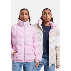 stylische Tommy Jeans Damen Jeans Rosa/Beige