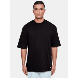 modernes Dropsize Herren T-Shirt mit Baumwolle Schwarz