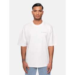 bequemes Dropsize Herren T-Shirt mit Baumwolle Weiß