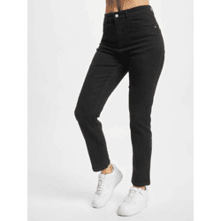 moderne Denim Project Damen Jeans Slim Fit Stretch mit Baumwolle Schwarz