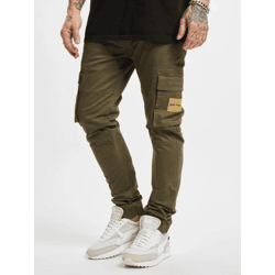 lässige Denim Project Herren Jeans Stretch mit Baumwolle Grün
