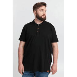 Klassisches SOLID SDTrip BT Herren Poloshirt Große Größen mit 3-Knopf-Leiste Shirt 21300885-ME-799000 Schwarz