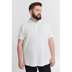 klassisches SOLID SDBanjo BT Herren Poloshirt mit 3-Knopf-Leiste Shirt Große Größen 21300884-ME-790001 Weiß