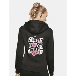weicher Miss Tee Damen Hoodie Kapuze 300 g/m² mit Baumwolle Schwarz
