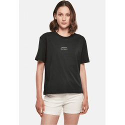 modernes Miss Tee Damen T-Shirt 200 g/m² mit Baumwolle Schwarz