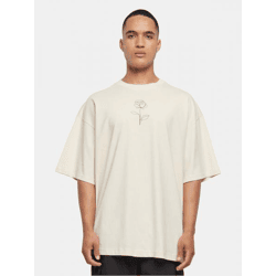 bequemes Merchcode Herren T-Shirt 220 g/m² mit Baumwolle Ecru-Weiß