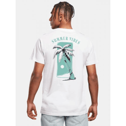 modernes Mister Tee Herren T-Shirt 200 g/m² mit Baumwolle Weiß