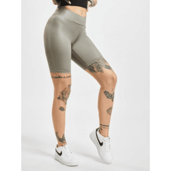 sommerliche Urban Classics Damen Shorts Stretch 180 g/m² Grau