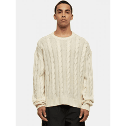 Comfortable Urban Classics Men's Oversized Sweatshirt, 3 g/m², Beige