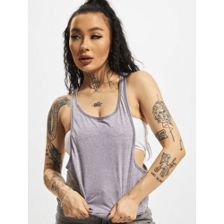 lässiges Urban Classics Damen T-Shirt 130 g/m² Blau