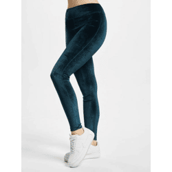 moderne URBAN CLASSICS Damen Hose Stretch 200 g/m² Blau