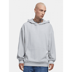 bequemer URBAN CLASSICS Herren Hoodie 280 g/m² mit Baumwolle Grau