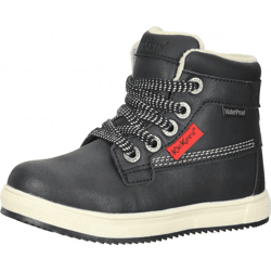 Elegante Kickers Stiefelette Schnürschuhe für Unisex - Kinder 736802-30 8 Schwarz