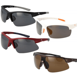 Champion Sport Sonnenbrille Herren Sport-Brille polarisierte Urlaubs-Brille Filterkategorie 3 Schwarz, Braun, Weiß oder Rot