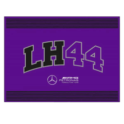 Mercedes-Benz AMG PETRONAS Flagge Lewis Hamilton 90x120cm Fan-Artikel Formel-1 Fahne 701222354 001 Violett